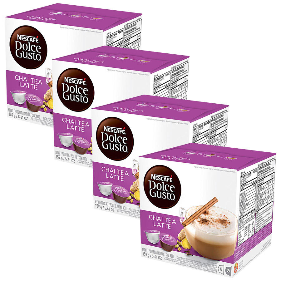 Nescafe Dolce Gusto Chai Tea Latte Kapsül Kahve 16�lı 4 Al 3 Öde