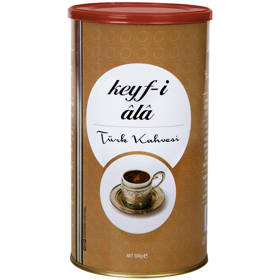 Keyfi Ala Türk Kahvesi Teneke Kutu 500 gr