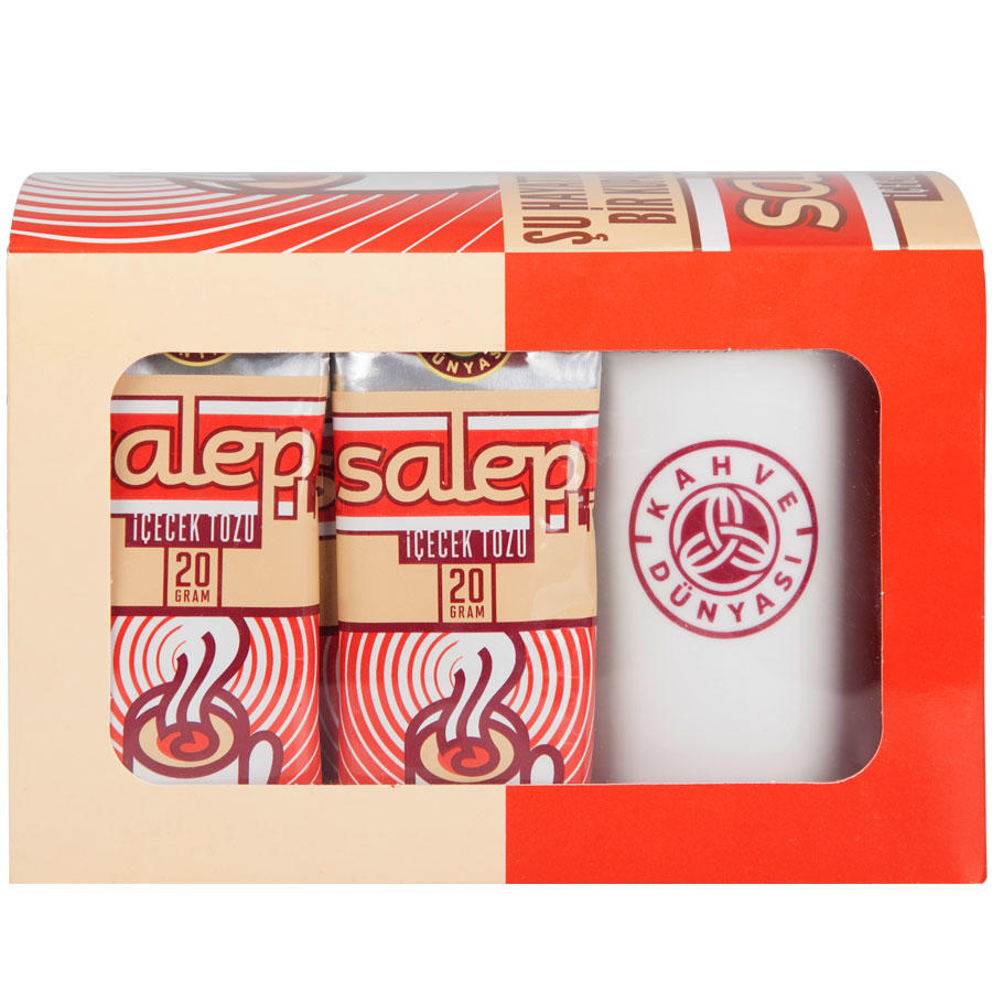 Kahve Dünyasi Salep Mug Hediyeli 20 gr 20�li Paket