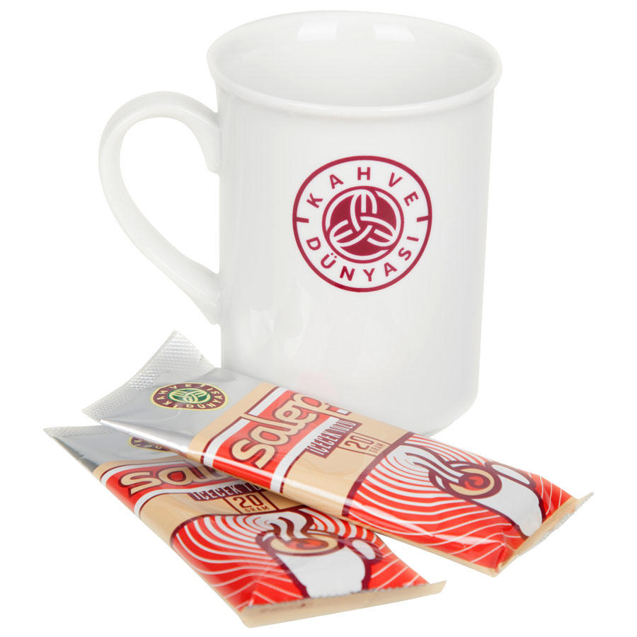 Kahve Dünyasi Salep Mug Hediyeli 20 gr 20�li Paket