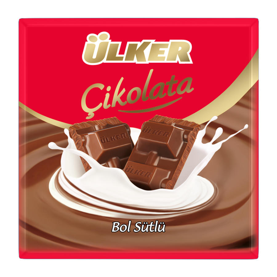 Ülker Sütlü Kare Çikolata 70 gr 6'lı Paket Avansas