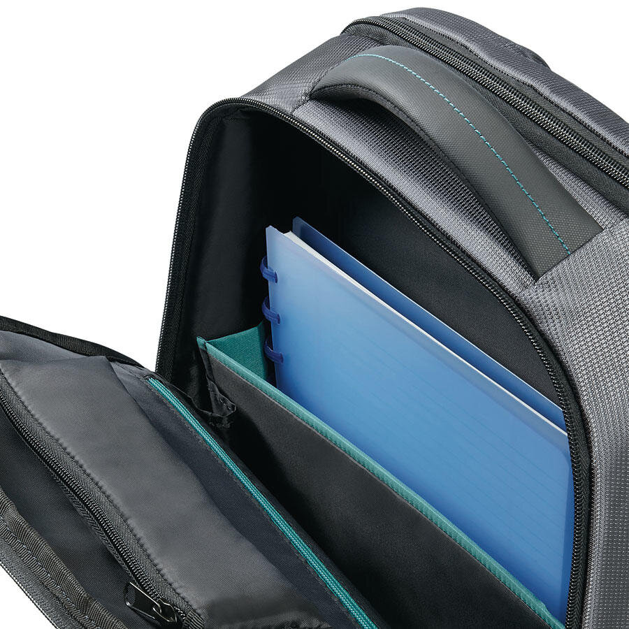 Samsonite 16N09006 17.3" Qibyte Notebook Sırt Çantası Antrasit Avansas