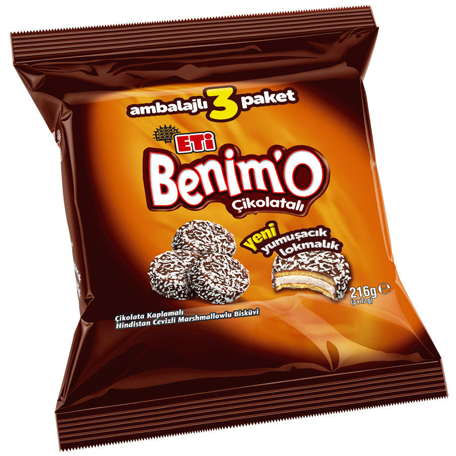 Eti Benimo 216 gr 3'lü Paket