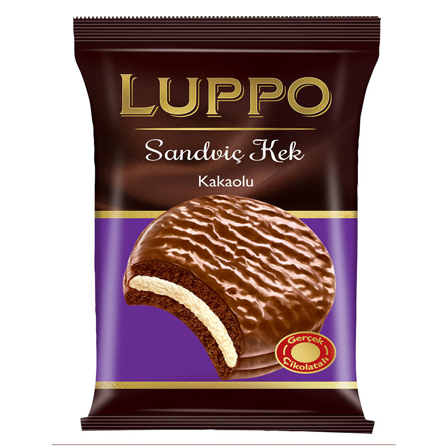 Şölen Luppo Çikolata Kaplı Kakaolu Sandviç Kek 30 gr