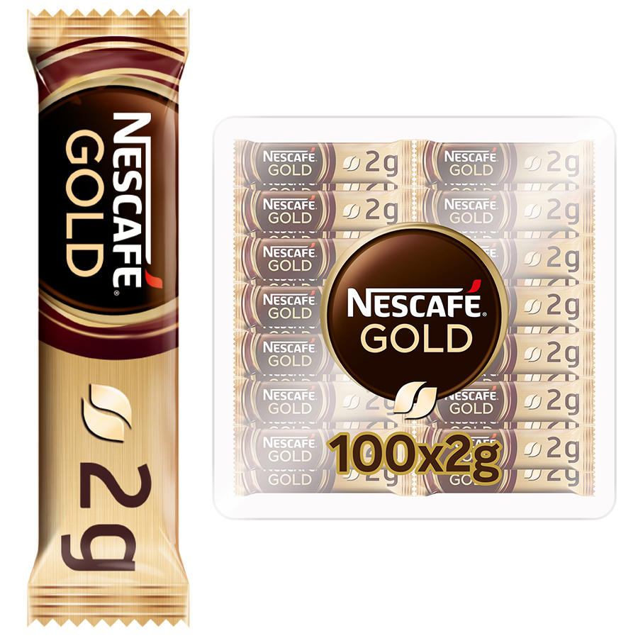 Nescafe Gold Stick Kahve 2 gr 100�lü Paket Avansas