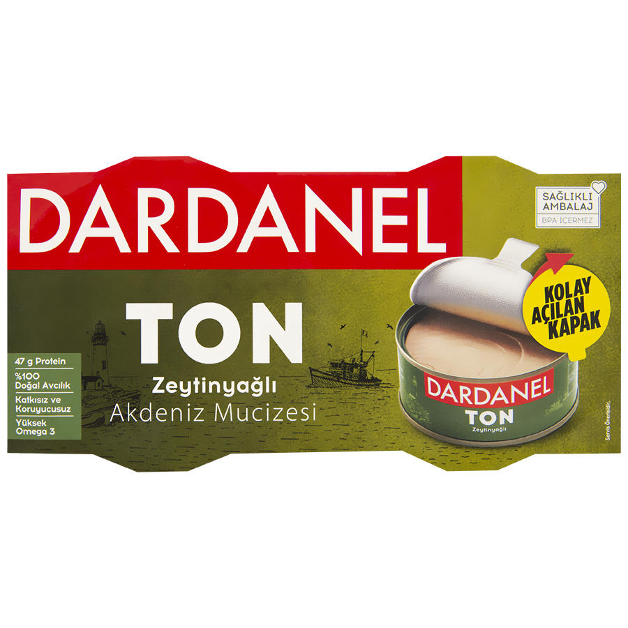 Dardanel Ton Zeytinyağlı Ton Balığı 2 x 150 gr | Avansas