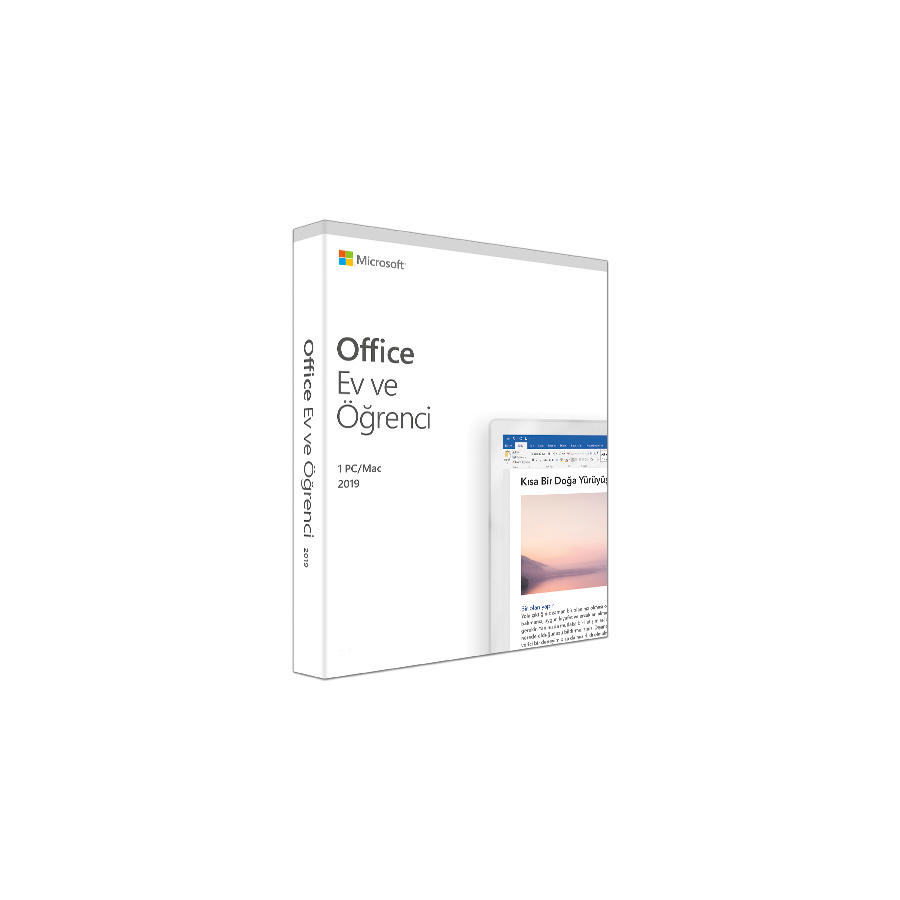 Microsoft Office 79G05069 Ev ve Öğrenci Türkçe 2019 PC/Mac Avansas